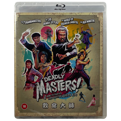 Deadly Masters : Four Films by Joseph Kuo Blu-Ray