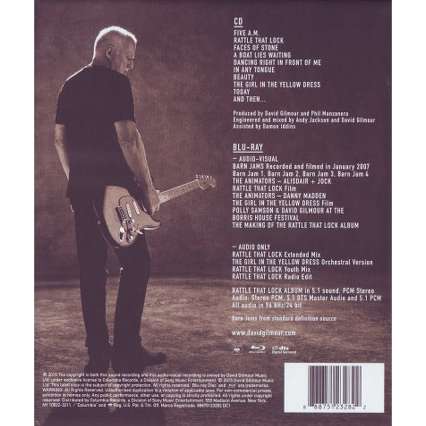 David Gilmour: Rattle That Lock Blu-Ray + CD