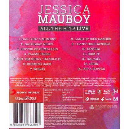 Jessica Mauboy: All the Hits Live Blu-Ray