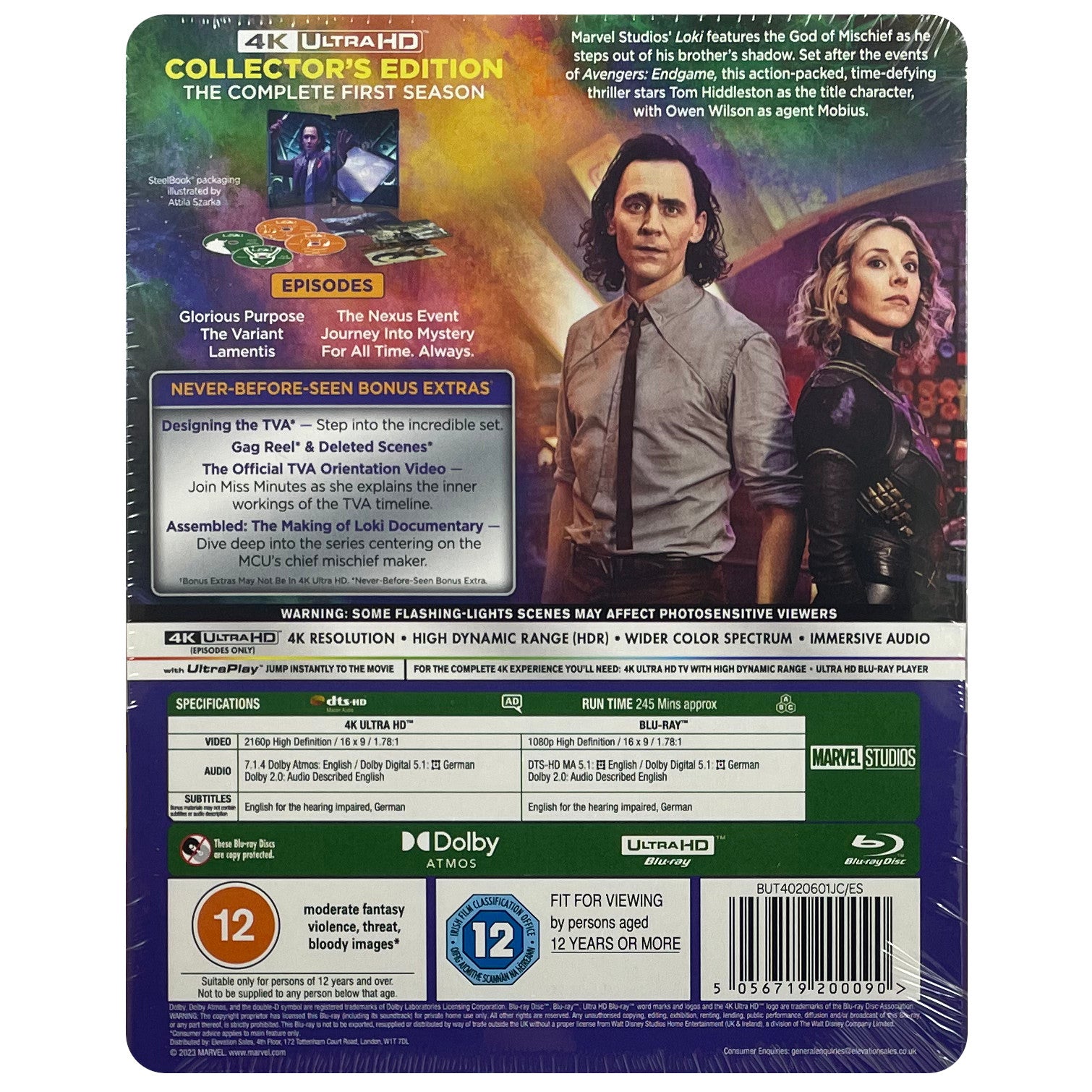 4K Review: Marvel Studios' Loki Season 1 Collector's Edition 