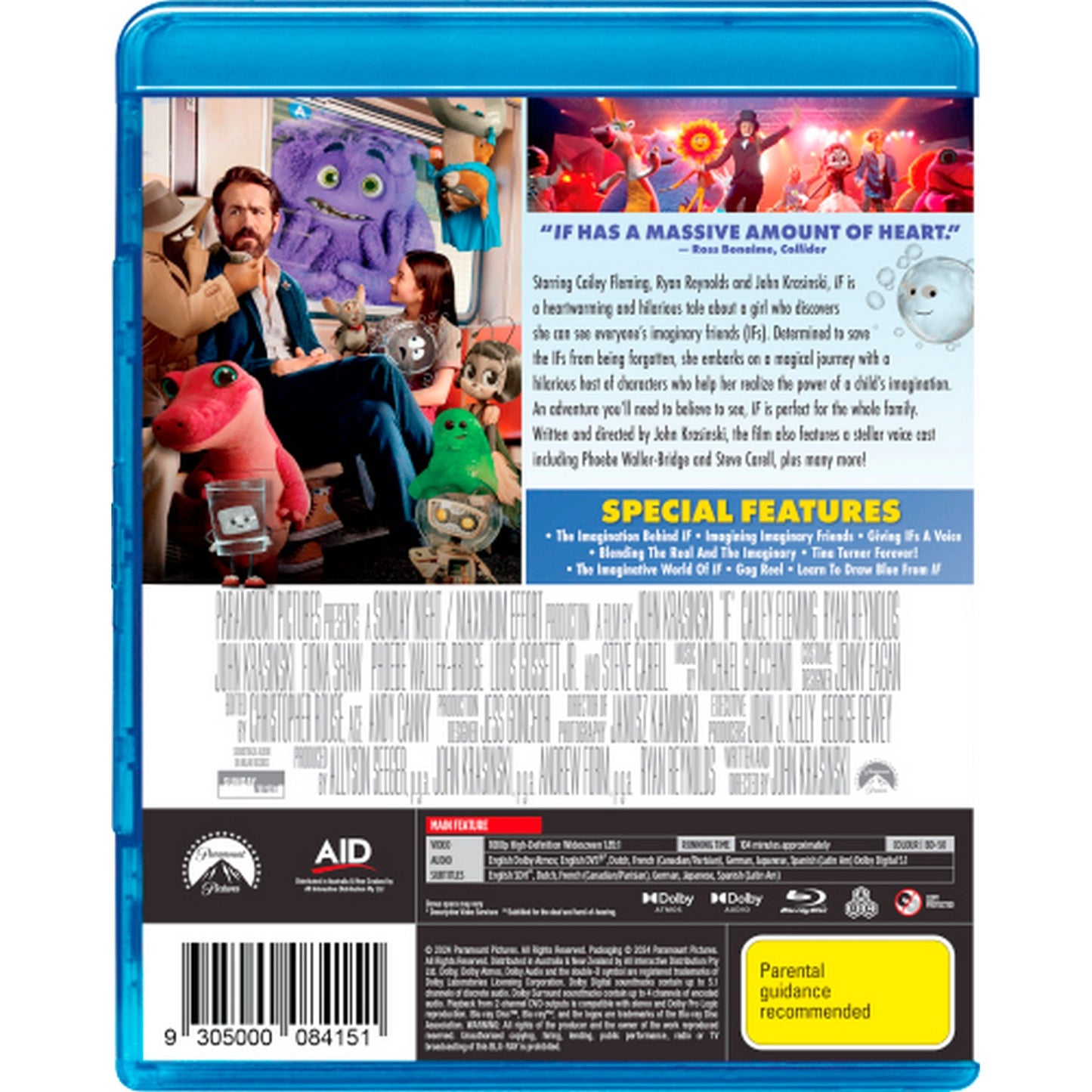 IF (Imaginary Friends) Blu-Ray