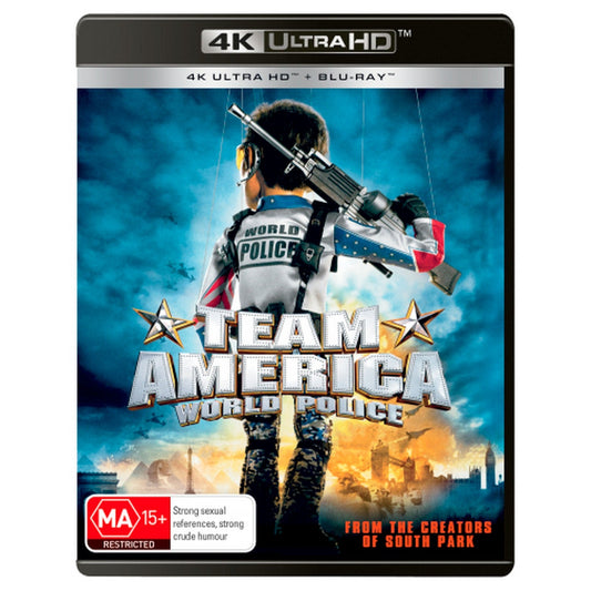 Team America: World Police 4K UltraHD + Blu-Ray