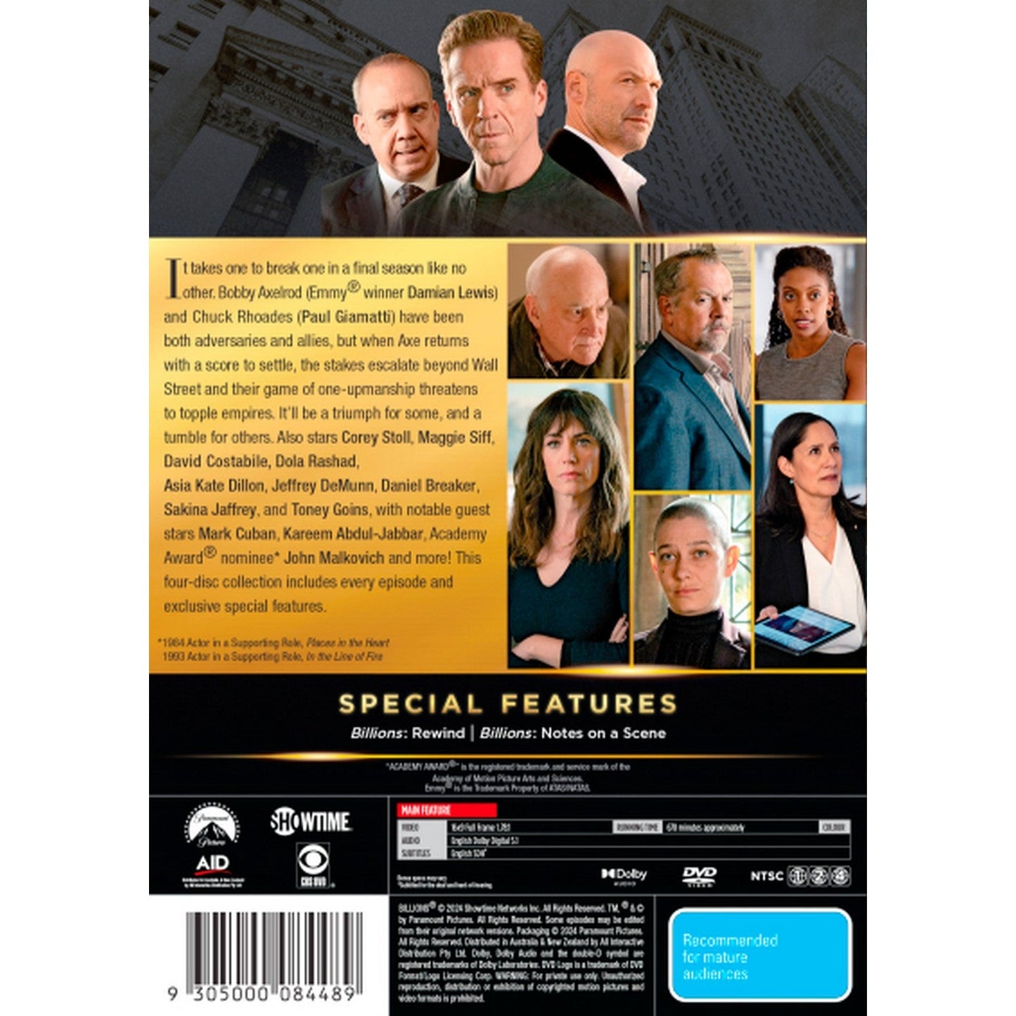 Billions: Season 7 (The Final Season) DVD