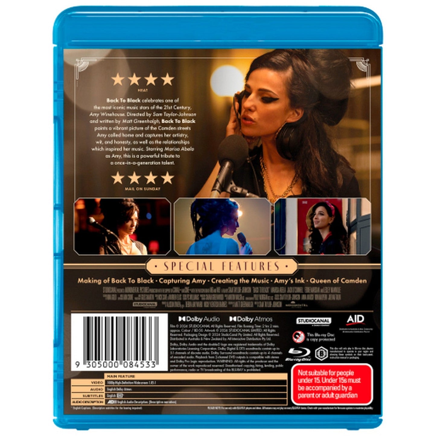 Back to Black Blu-Ray