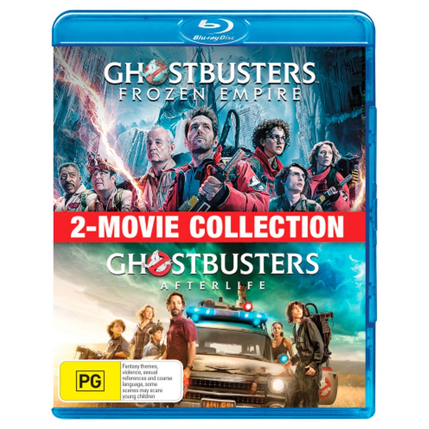 Ghostbusters: 2-Movie Pack (Ghostbusters: Afterlife /  Ghostbusters: Frozen Empire) Blu-Ray Box Set