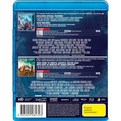 Ghostbusters: 2-Movie Pack (Ghostbusters: Afterlife /  Ghostbusters: Frozen Empire) Blu-Ray Box Set