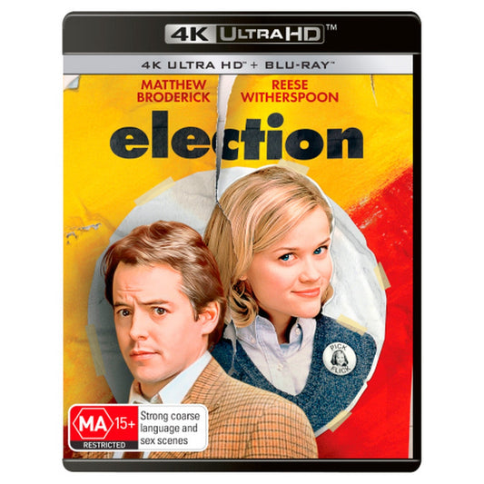 Election (Remastered) 4K UltraHD + Blu-Ray