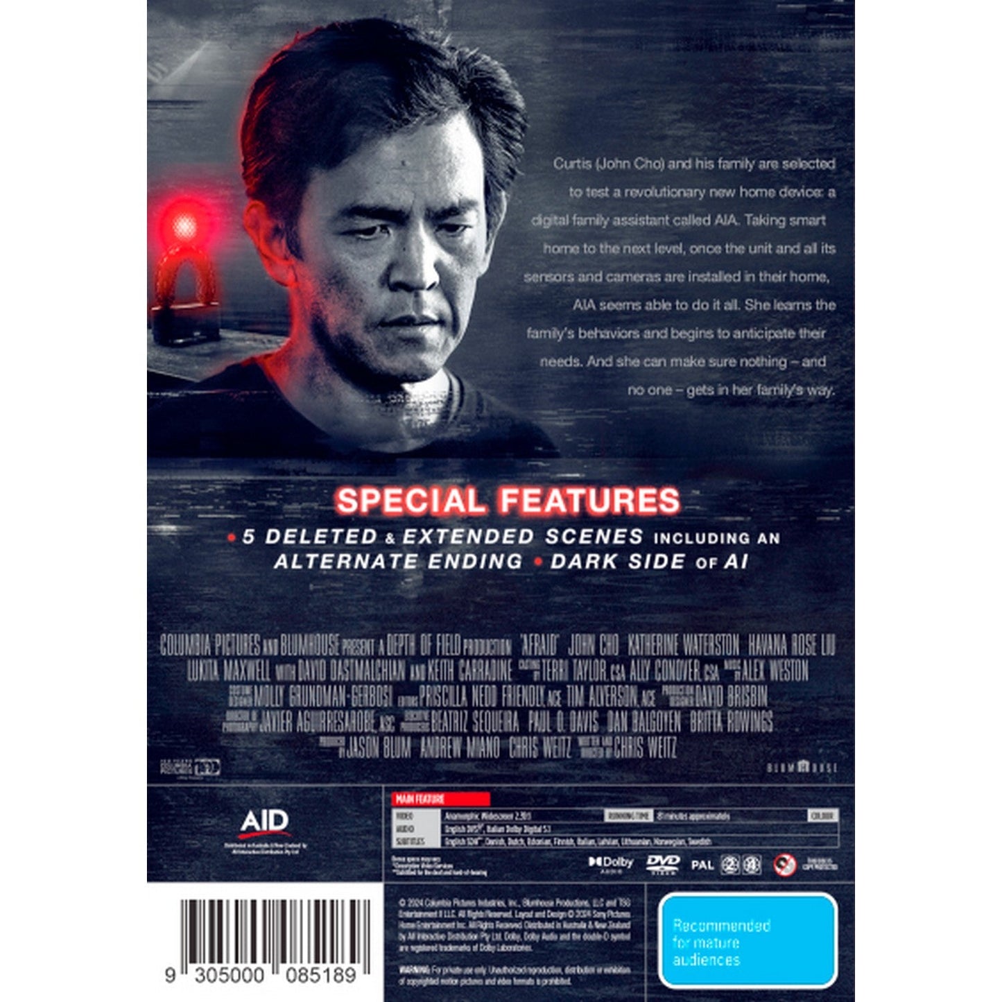 AfrAId DVD