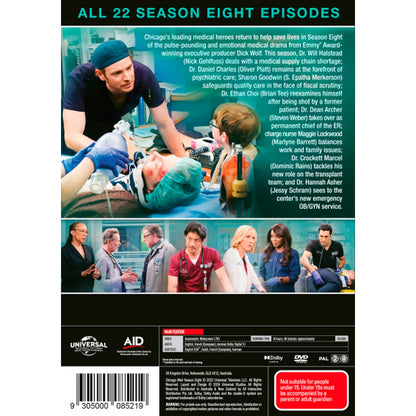 Chicago Med: Season 8 DVD