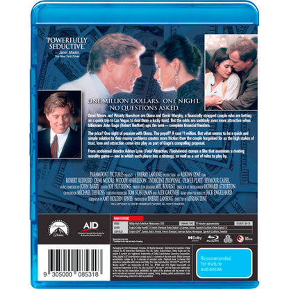 Indecent Proposal Blu-Ray