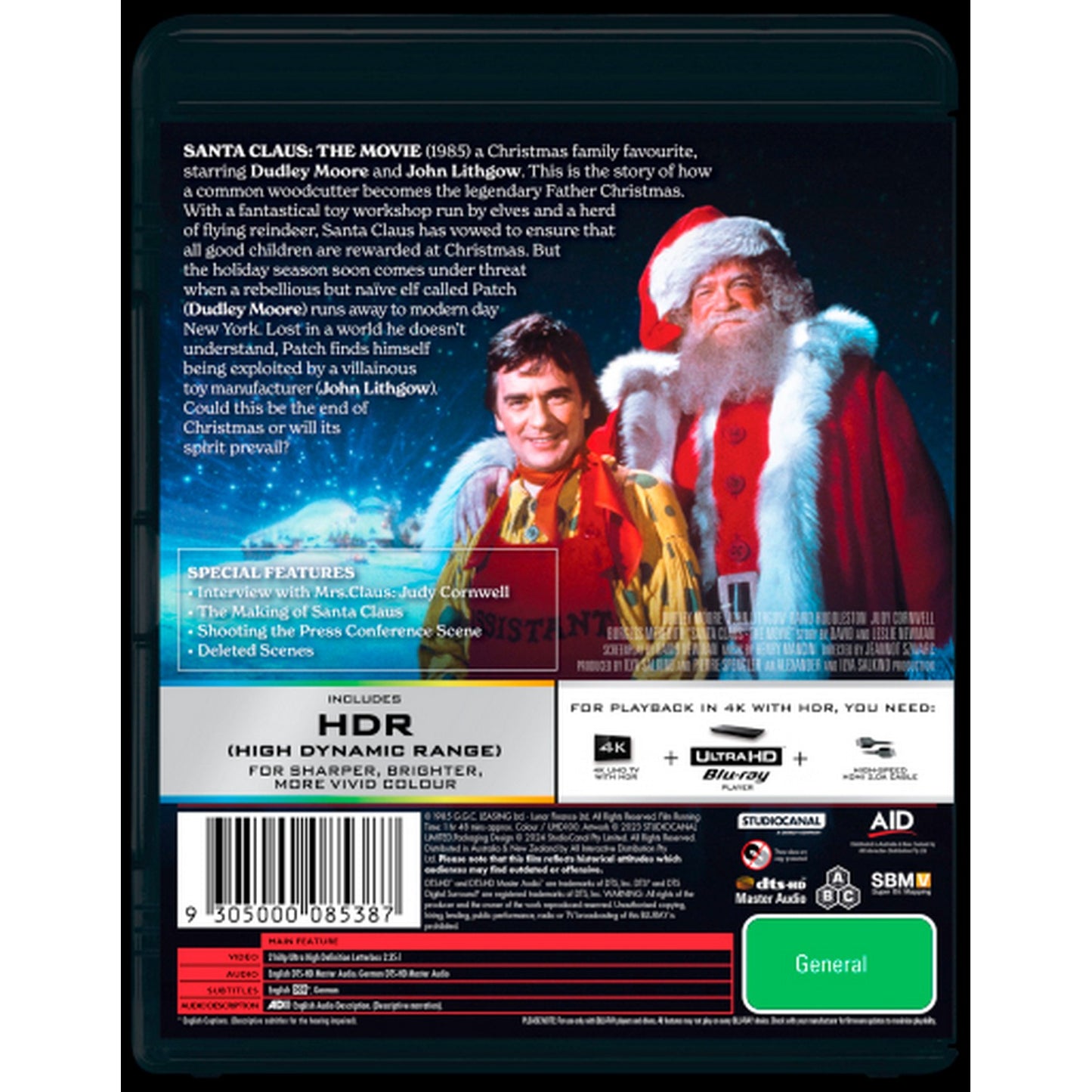 Santa Claus: The Movie 4K UltraHD