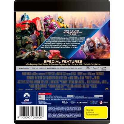 Transformers One 4K UltraHD