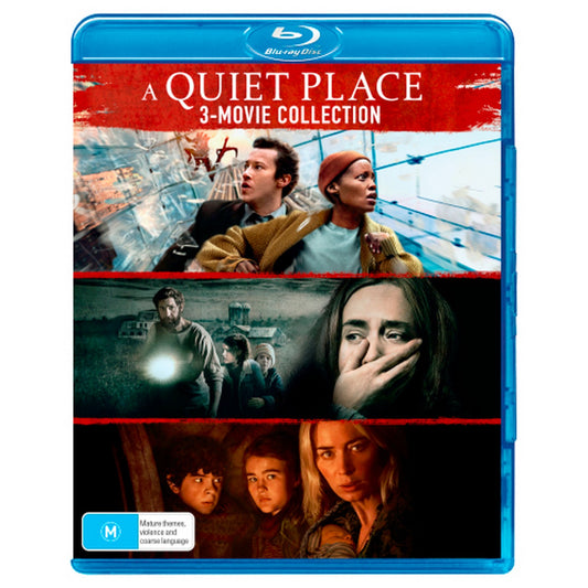 A Quiet Place: 3-Movie Collection (A Quiet Place / A Quiet Place: Part II / A Quiet Place: Day One) Blu-Ray Box Set