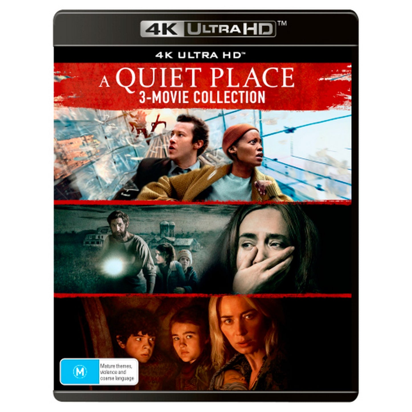 A Quiet Place: 3-Movie Collection (A Quiet Place / A Quiet Place: Part II / A Quiet Place: Day One) 4K UltraHD Box Set