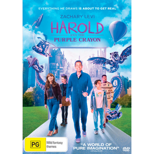 Harold and the Purple Crayon DVD