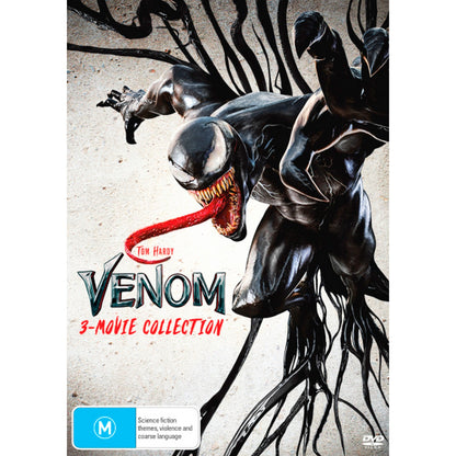 Venom: 3-Movie Collection (Venom / Venom: Let There Be Carnage / Venom: The Last Dance) DVD Box Set