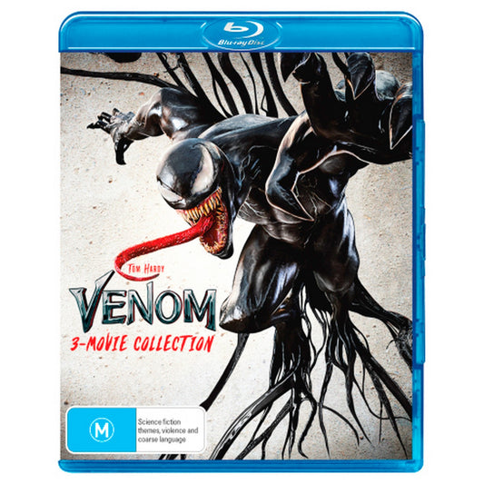 Venom: 3-Movie Collection (Venom / Venom: Let There Be Carnage / Venom: The Last Dance) Blu-Ray Box Set