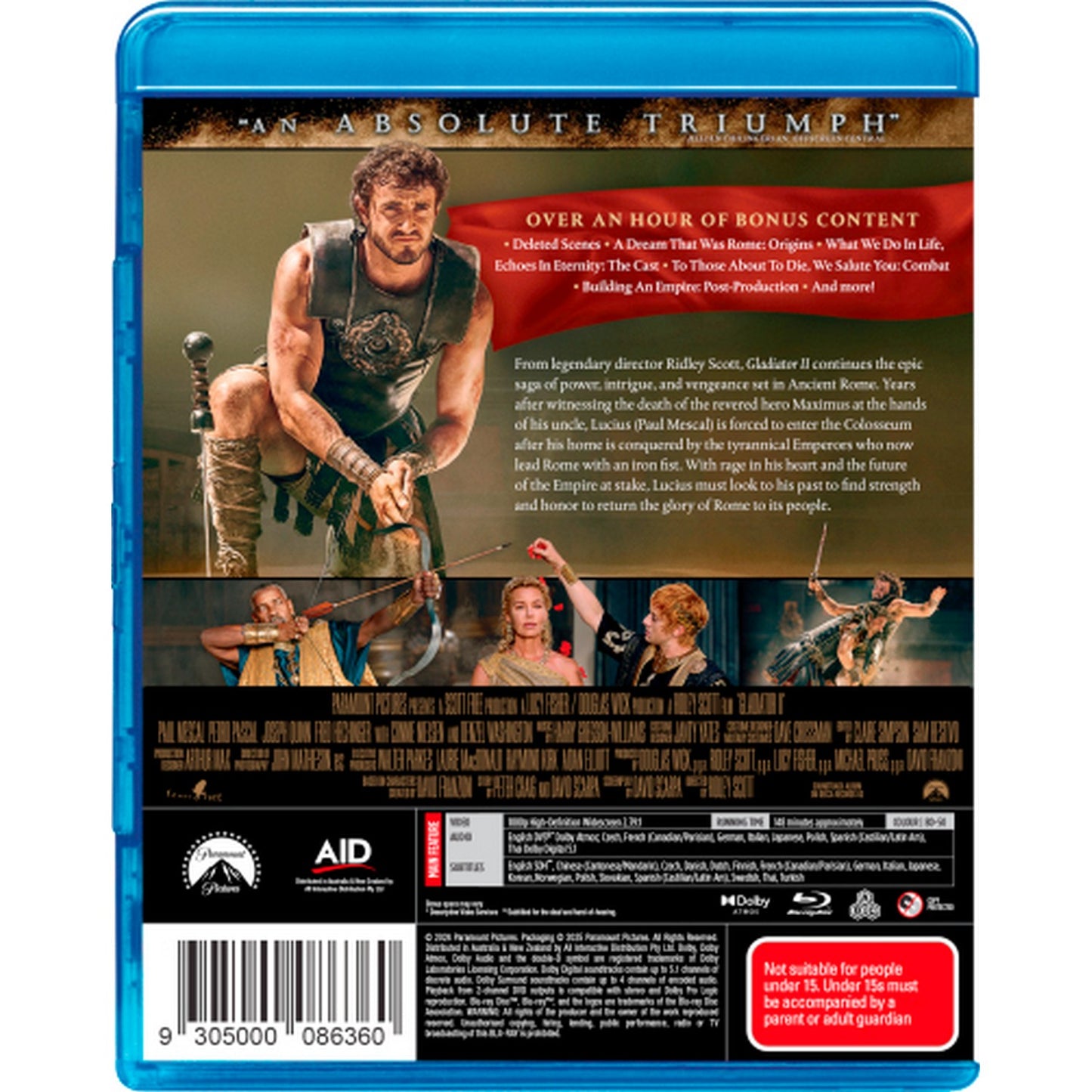 Gladiator II Blu-Ray