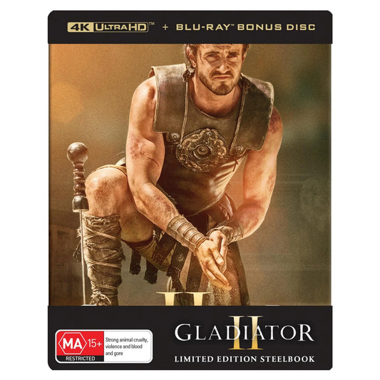 Gladiator II (Steelbook) 4K UltraHD + Blu-Ray