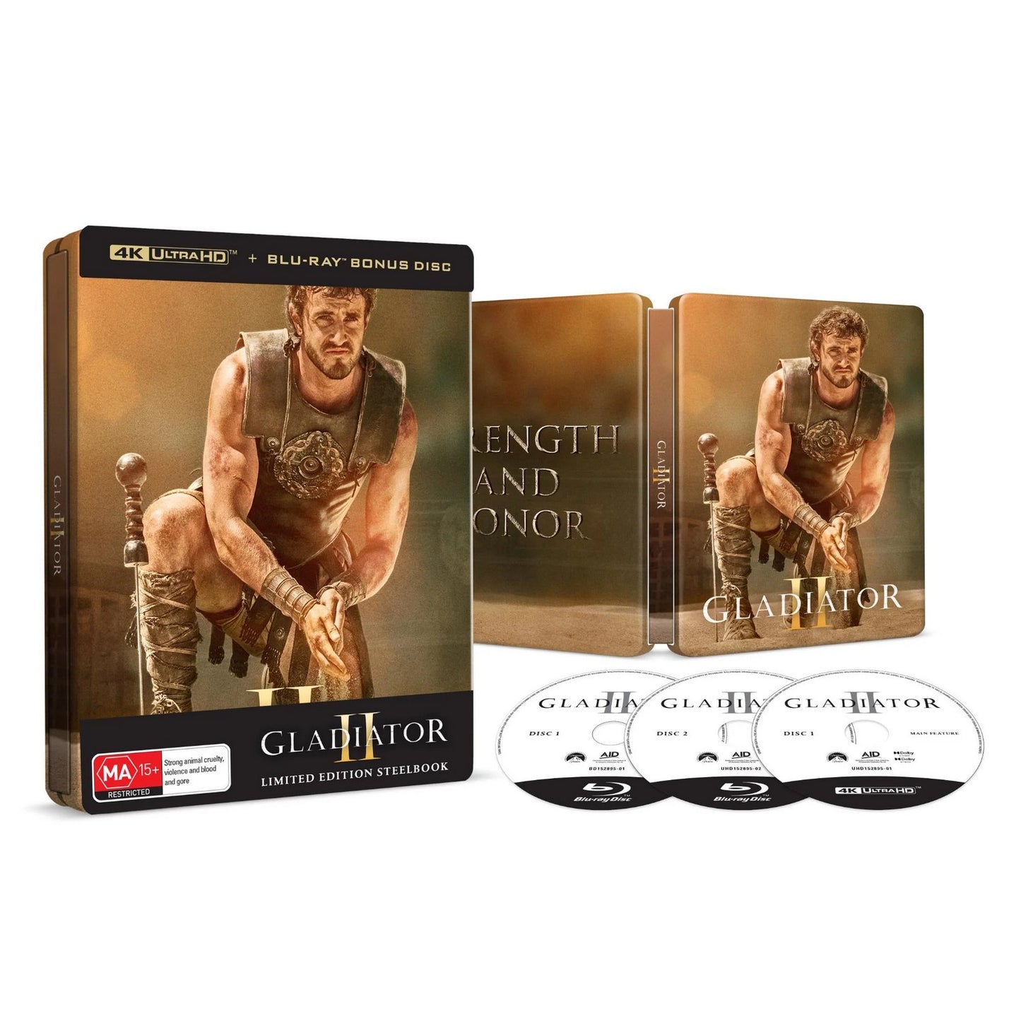 Gladiator II (Steelbook) 4K UltraHD + Blu-Ray