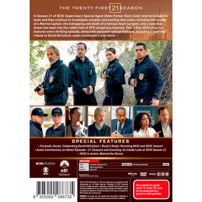 NCIS: The Twenty-First Season DVD