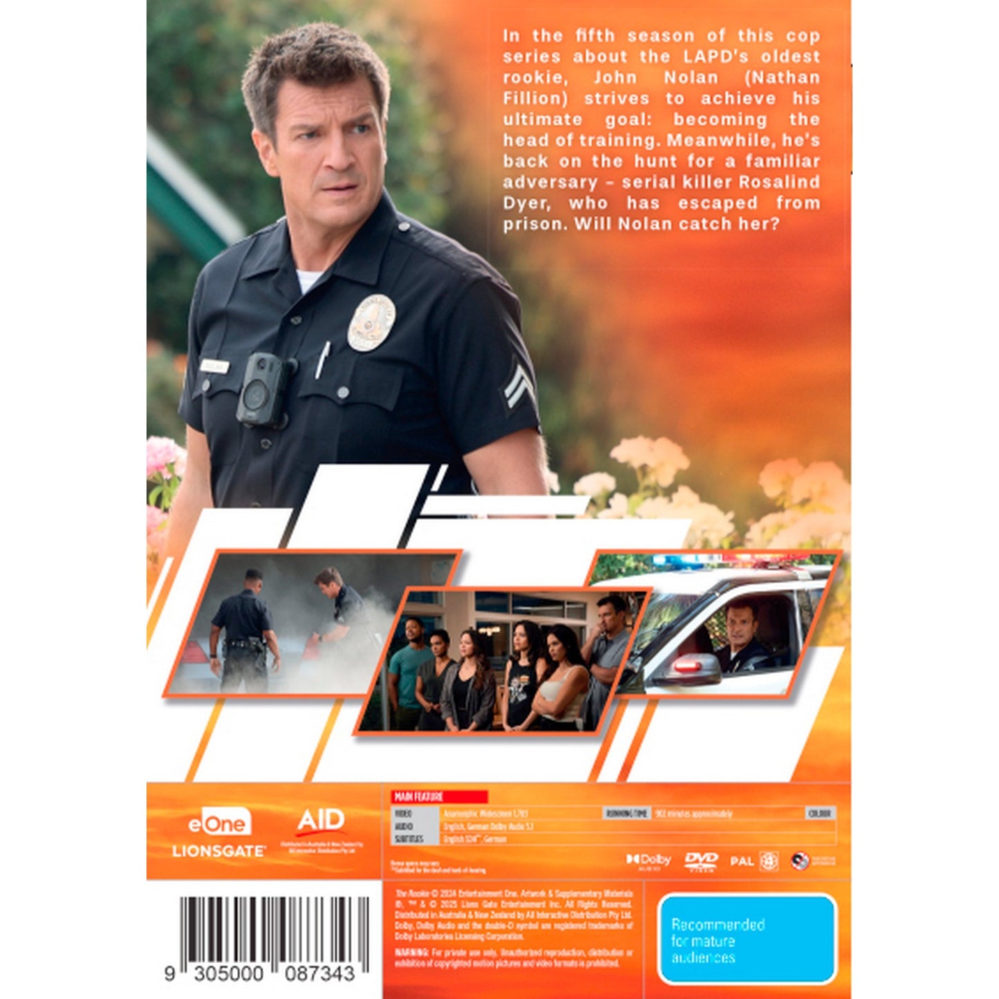 The Rookie: Season 5 DVD