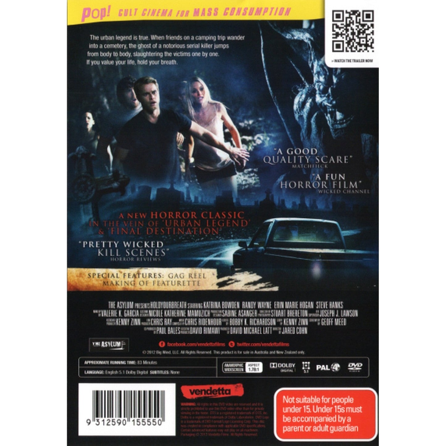 Hold Your Breath DVD