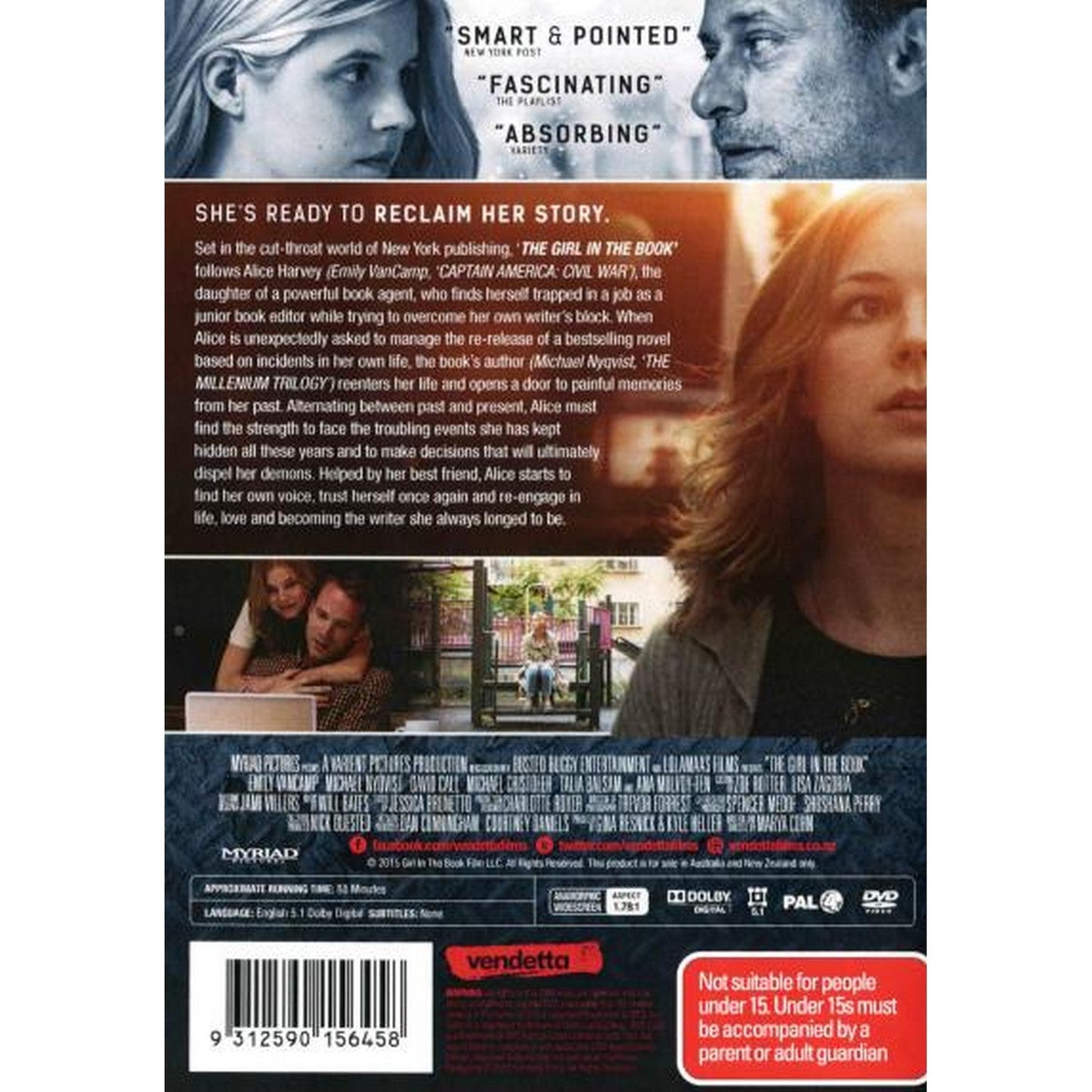 The Girl in the Book DVD