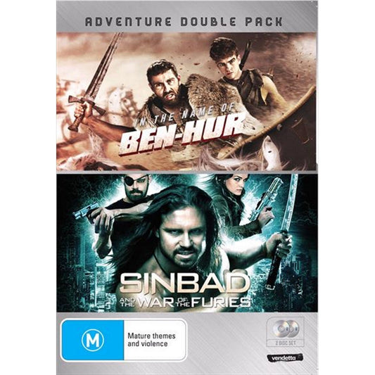 Adventure Double Pack: (In the Name of Ben-Hur / Sinbad and the War of the Furies) DVD