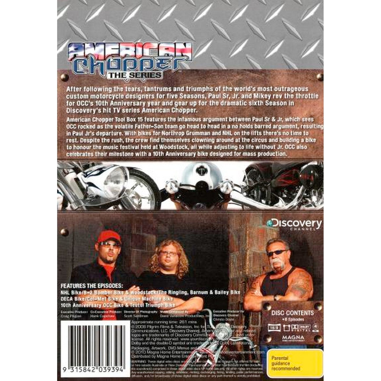 American Chopper: The Series - Tool Box 15 (Discovery Channel) DVD