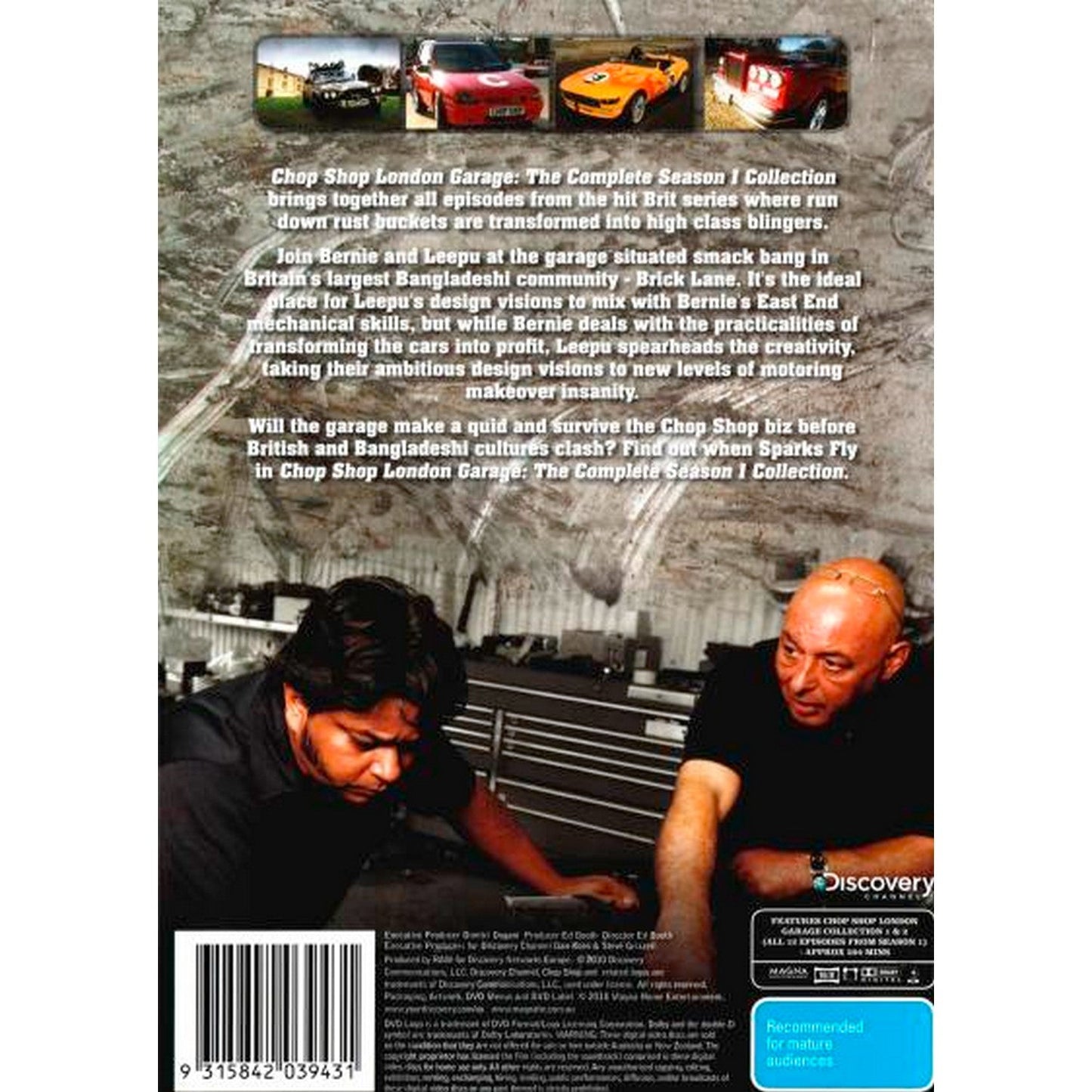 Chop Shop: London Garage - Complete Season 1 Collection (Discovery Channel) DVD