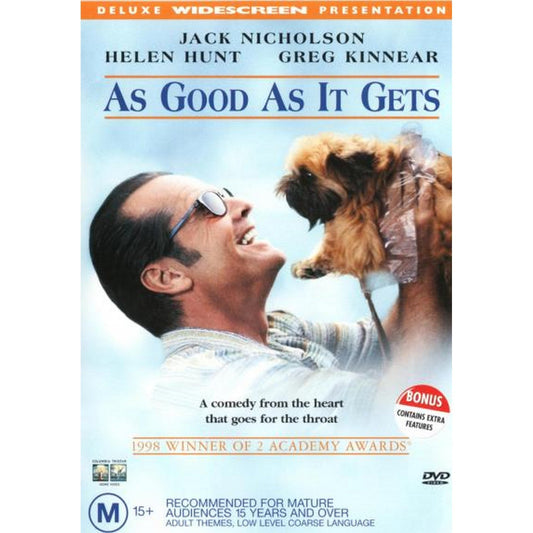 As Good As It Gets DVD