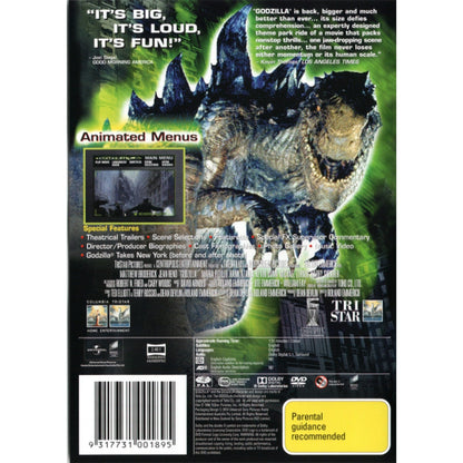 Godzilla (1998) DVD