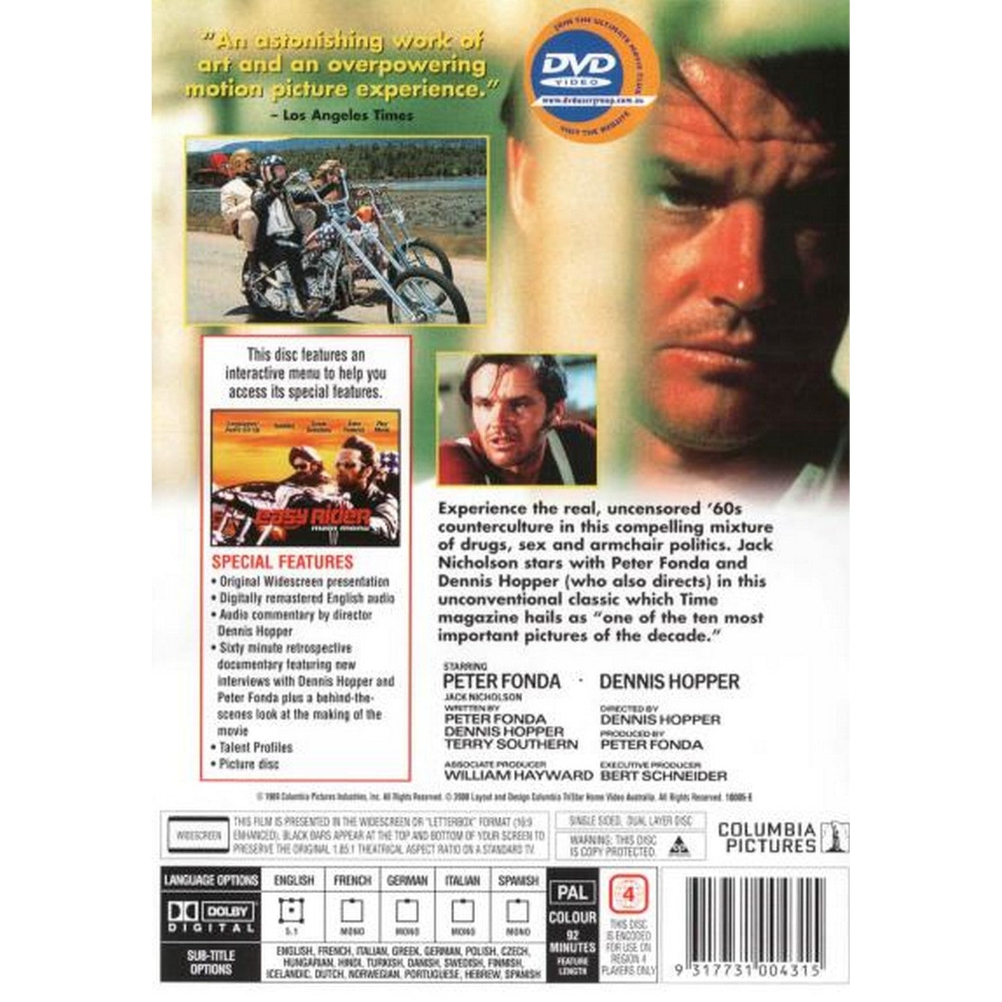 Easy Rider (Collector's Edition) DVD