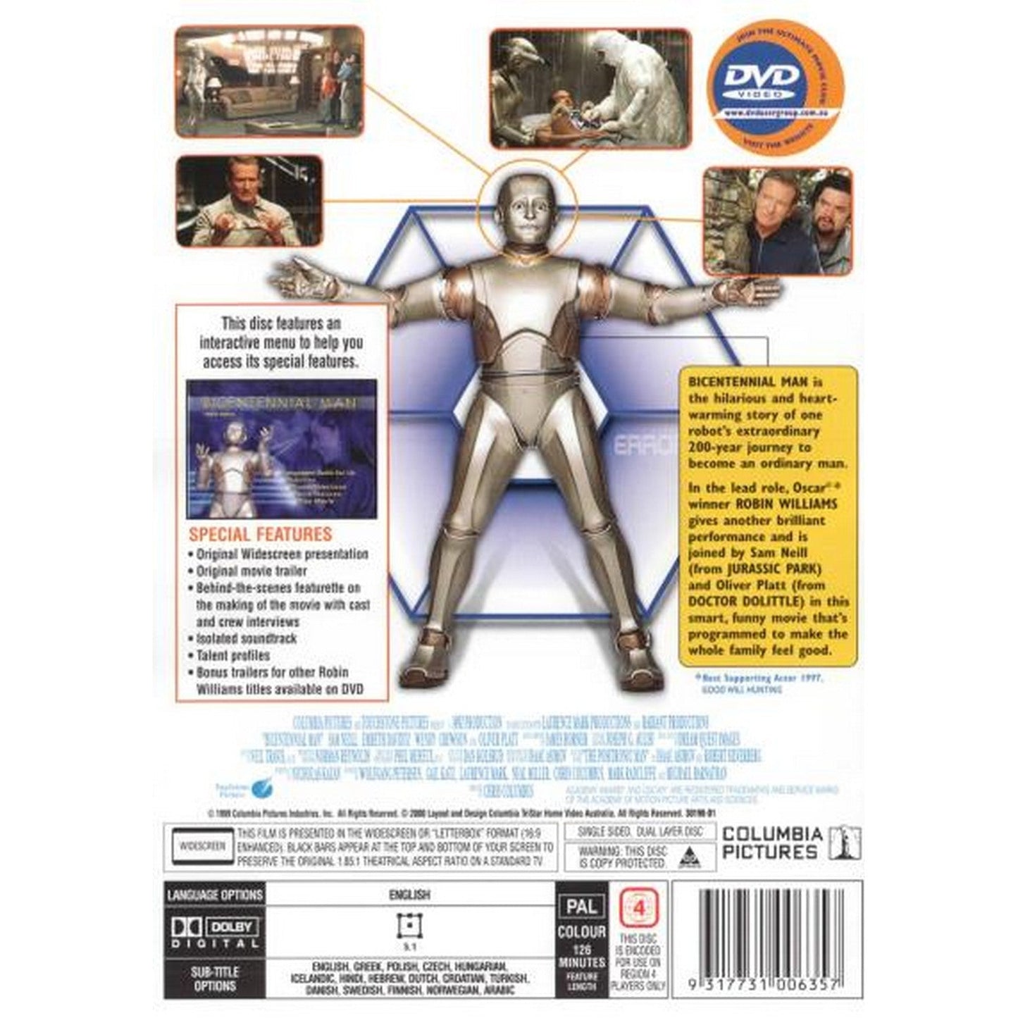 Bicentennial Man DVD