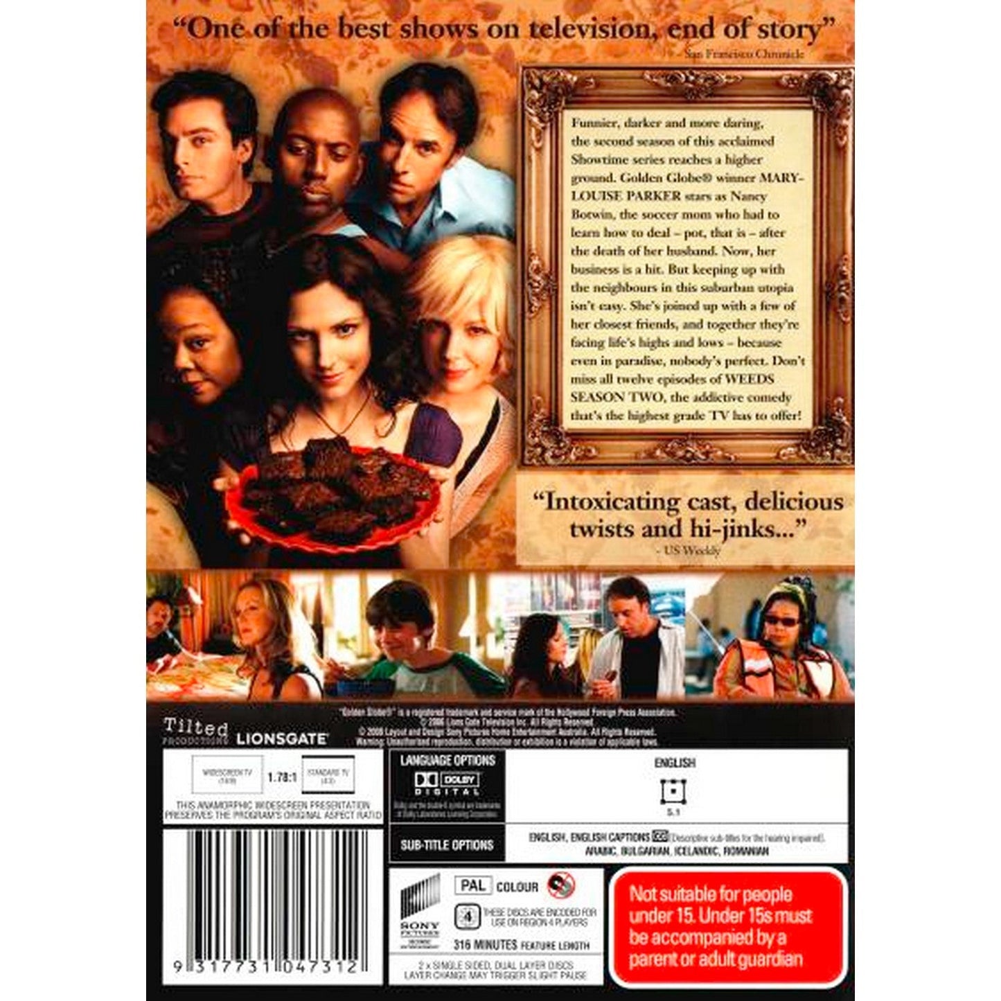 Weeds: Season 2 DVD