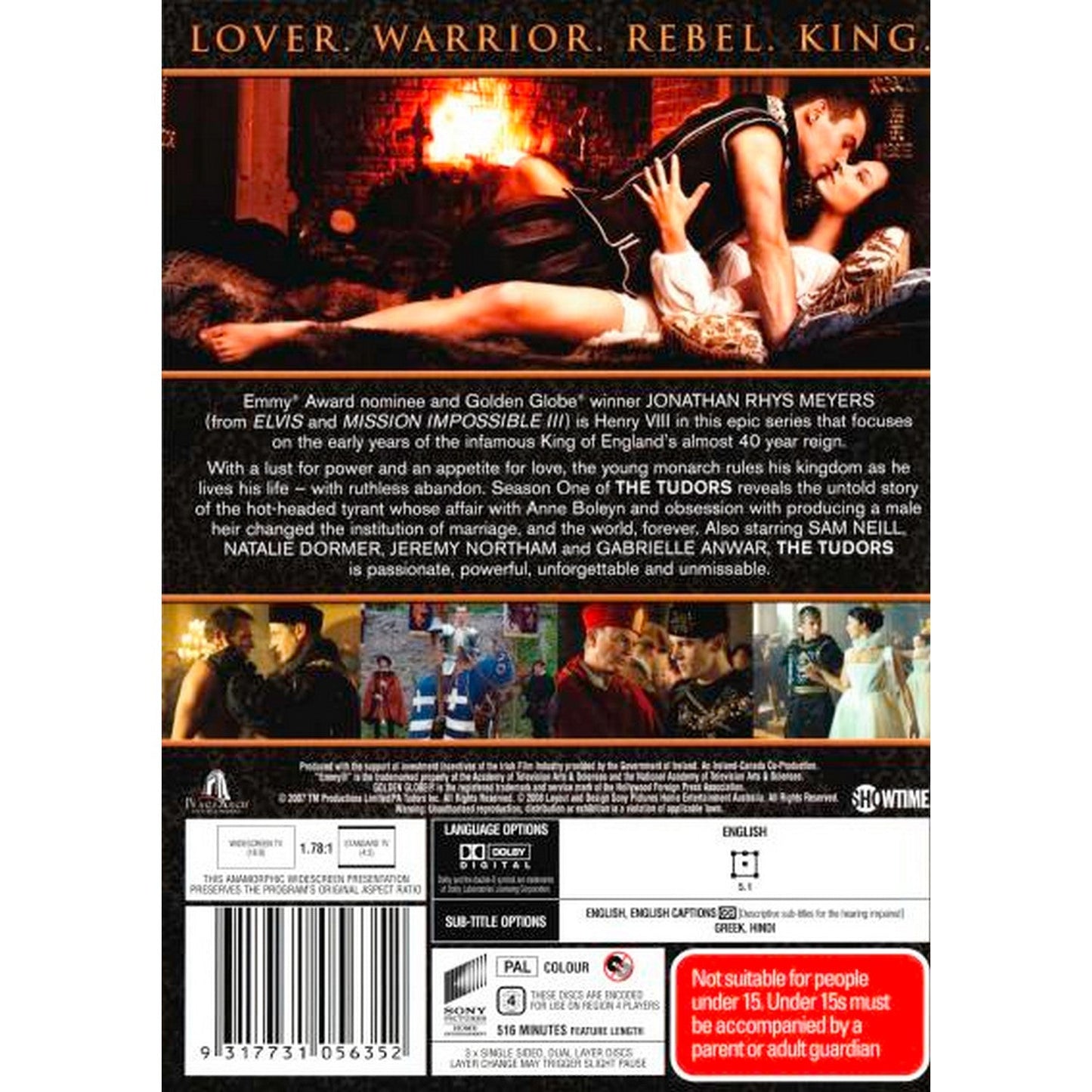 The Tudors: Season 1 DVD