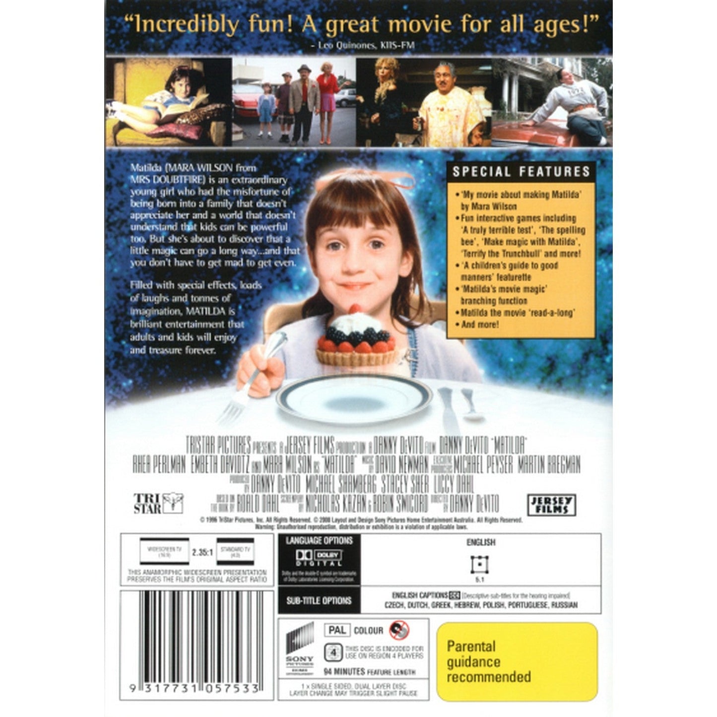 Matilda (Collector's Edition) DVD