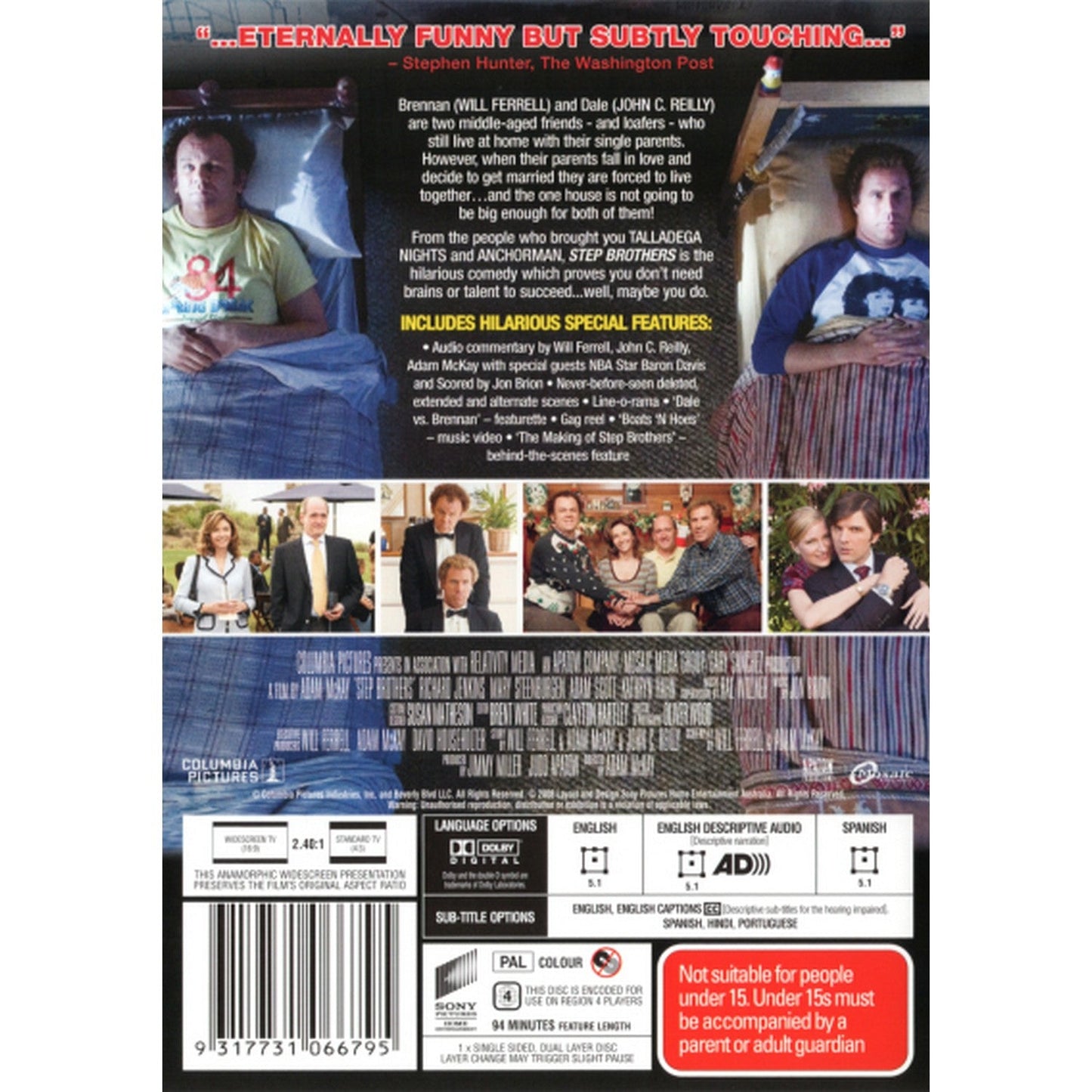 Step Brothers DVD