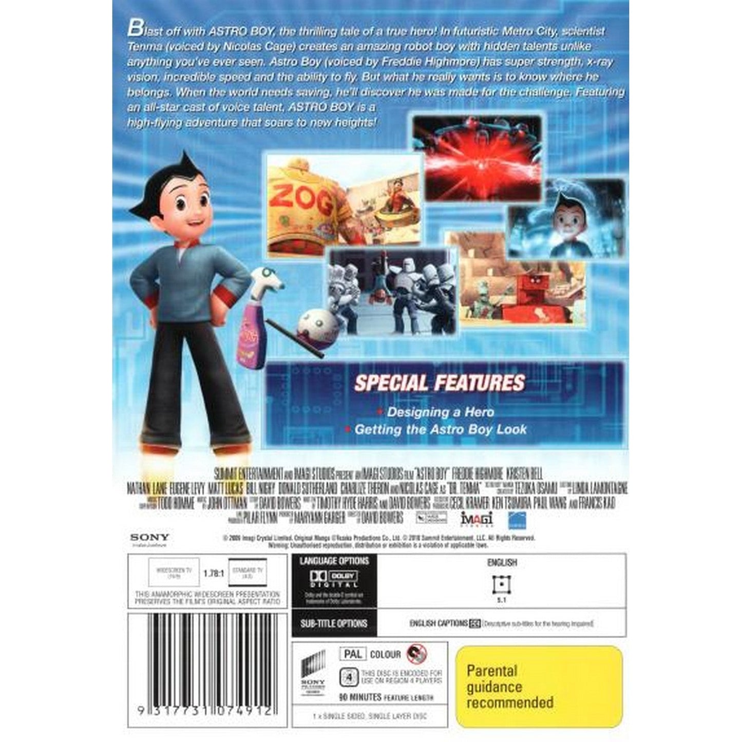 Astro Boy (2009) DVD