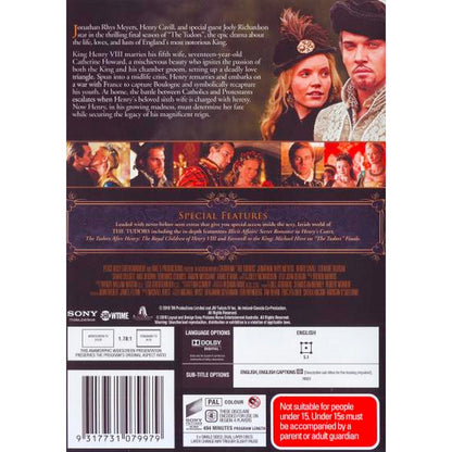 The Tudors: Season 4 DVD