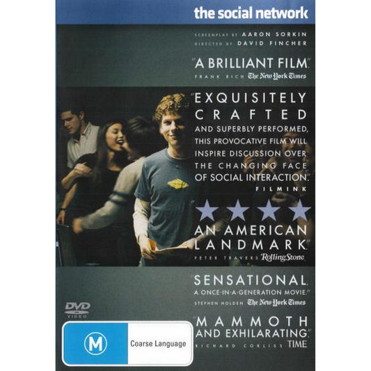 The Social Network DVD