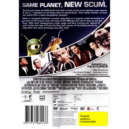 MIIB: Men in Black II DVD