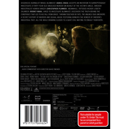 The Girl With the Dragon Tattoo (2011) DVD