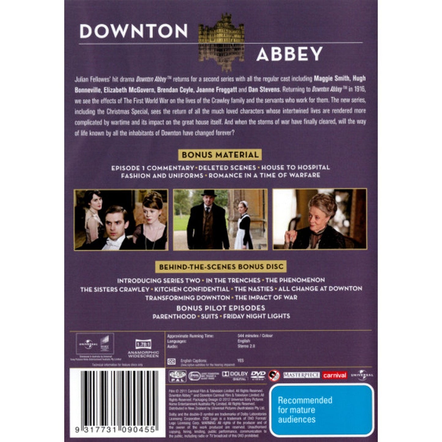 Downton Abbey: Season 2 DVD