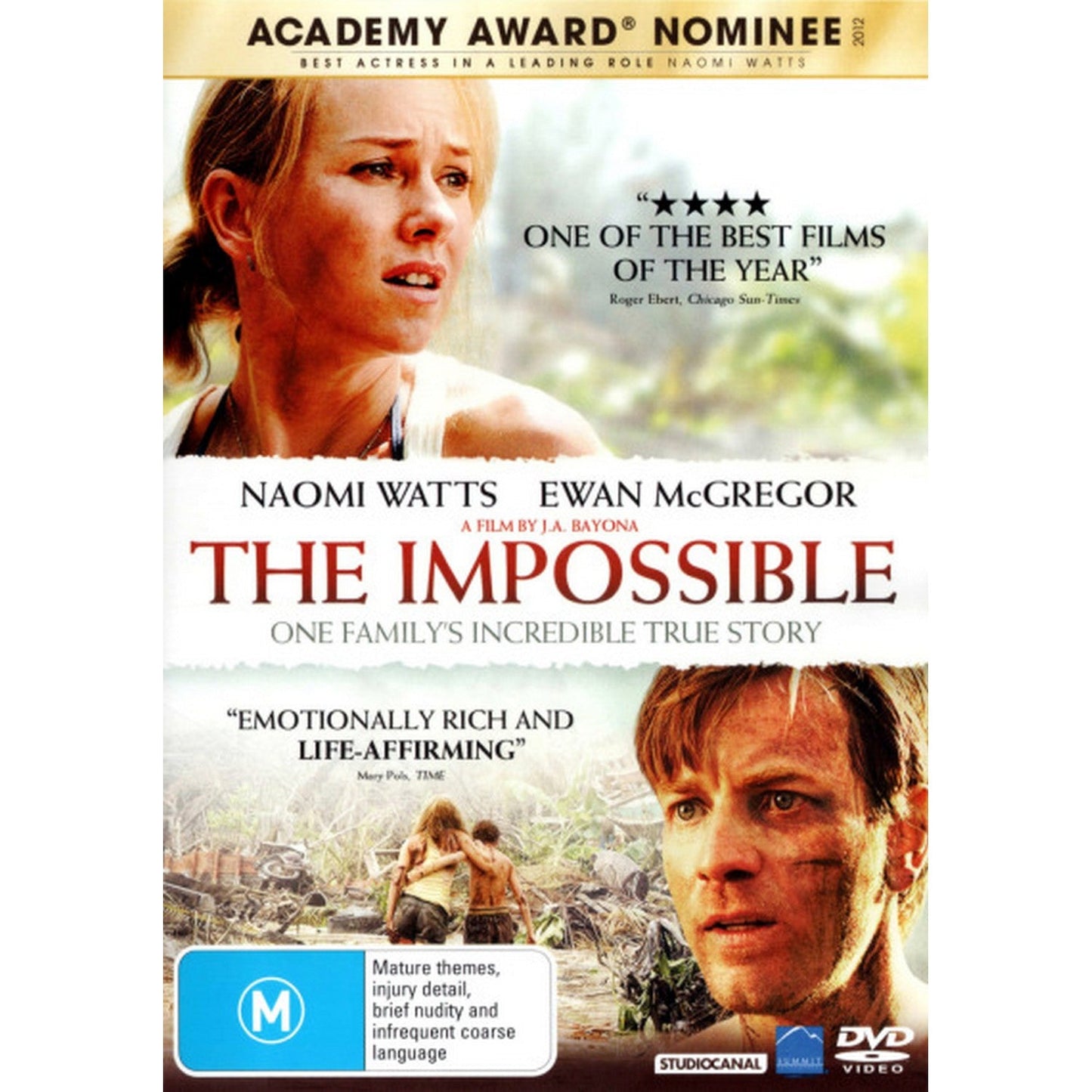 The Impossible DVD