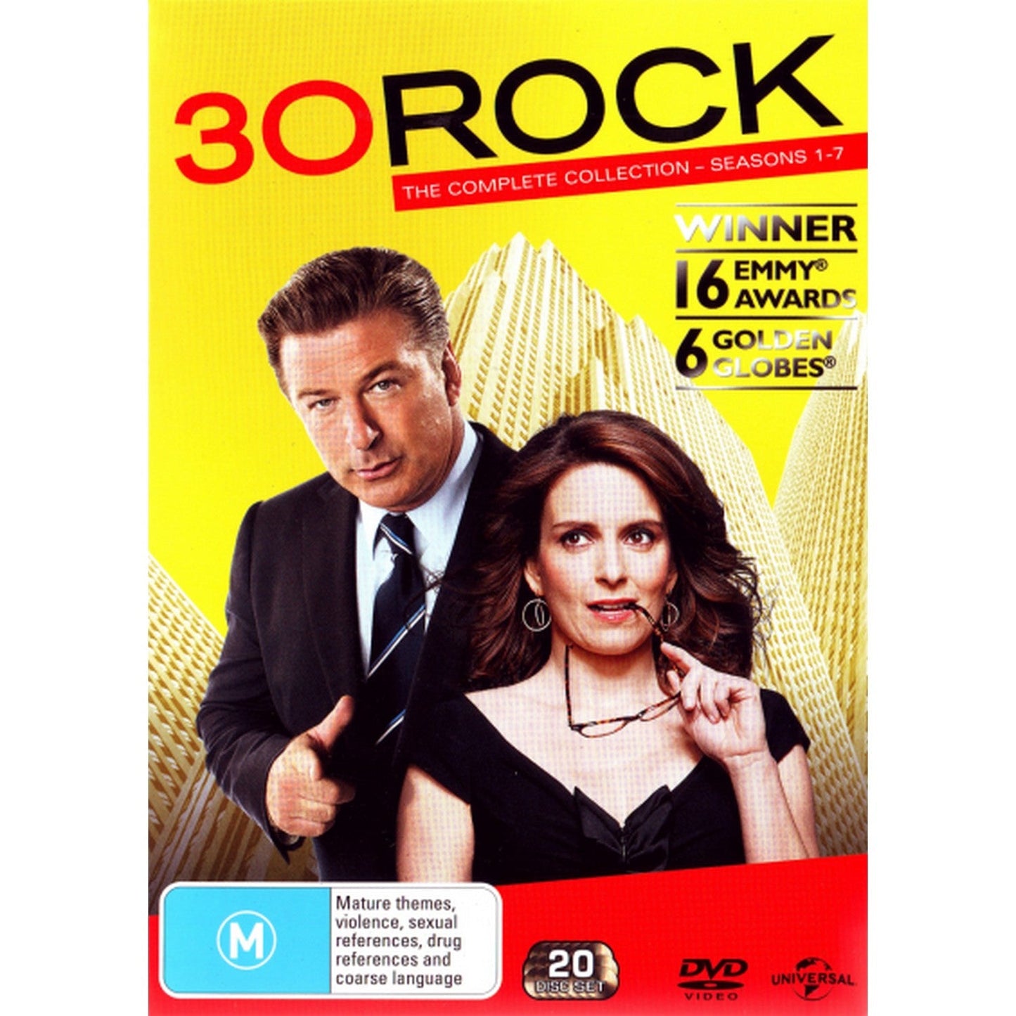 30 Rock: The Complete Collection - Seasons 1 - 7 DVD Box Set