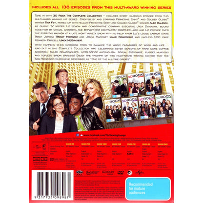 30 Rock: The Complete Collection - Seasons 1 - 7 DVD Box Set