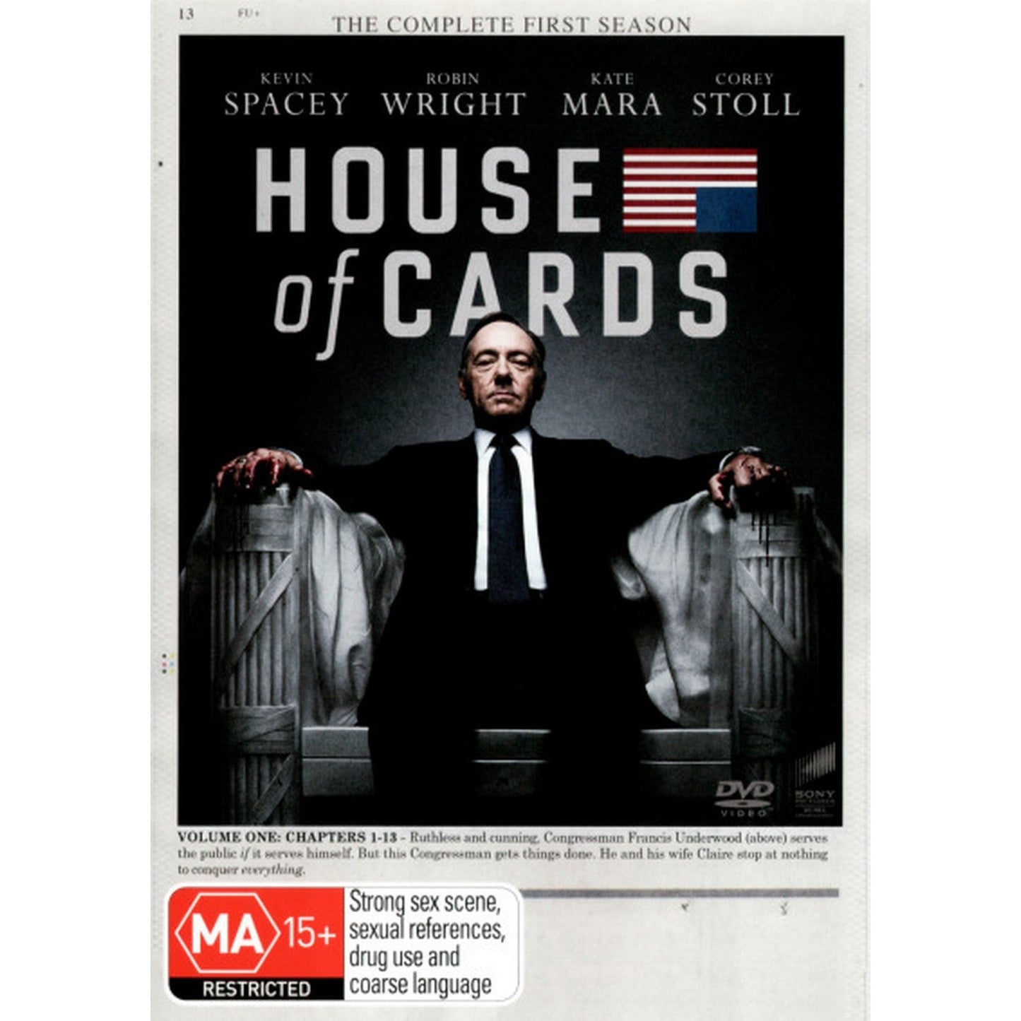 House of Cards: Season 1 (Volume 1: Chapters 1 - 13) DVD