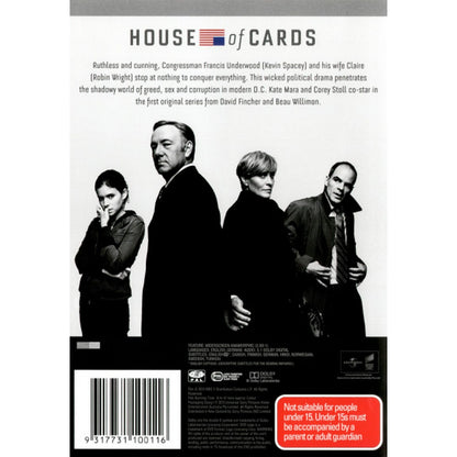 House of Cards: Season 1 (Volume 1: Chapters 1 - 13) DVD